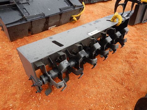 power trac skid steer roto tiller attachments|skid steer rototiller attachment.